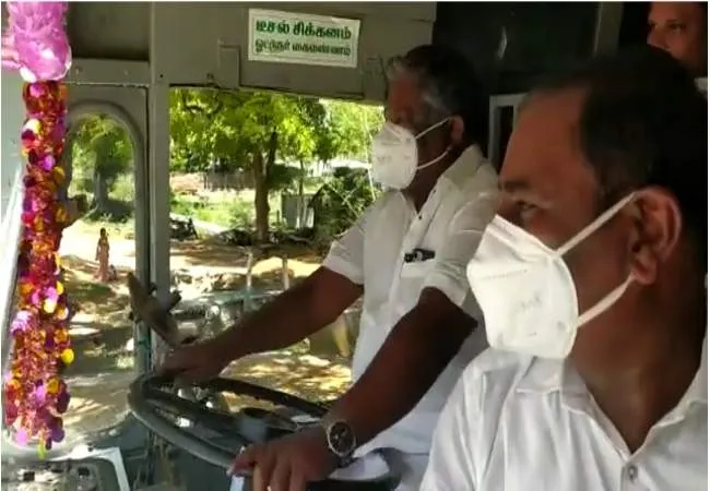 BUS SERVICE PEOPLES MINISTER ARIYALUR DISTRICT 
